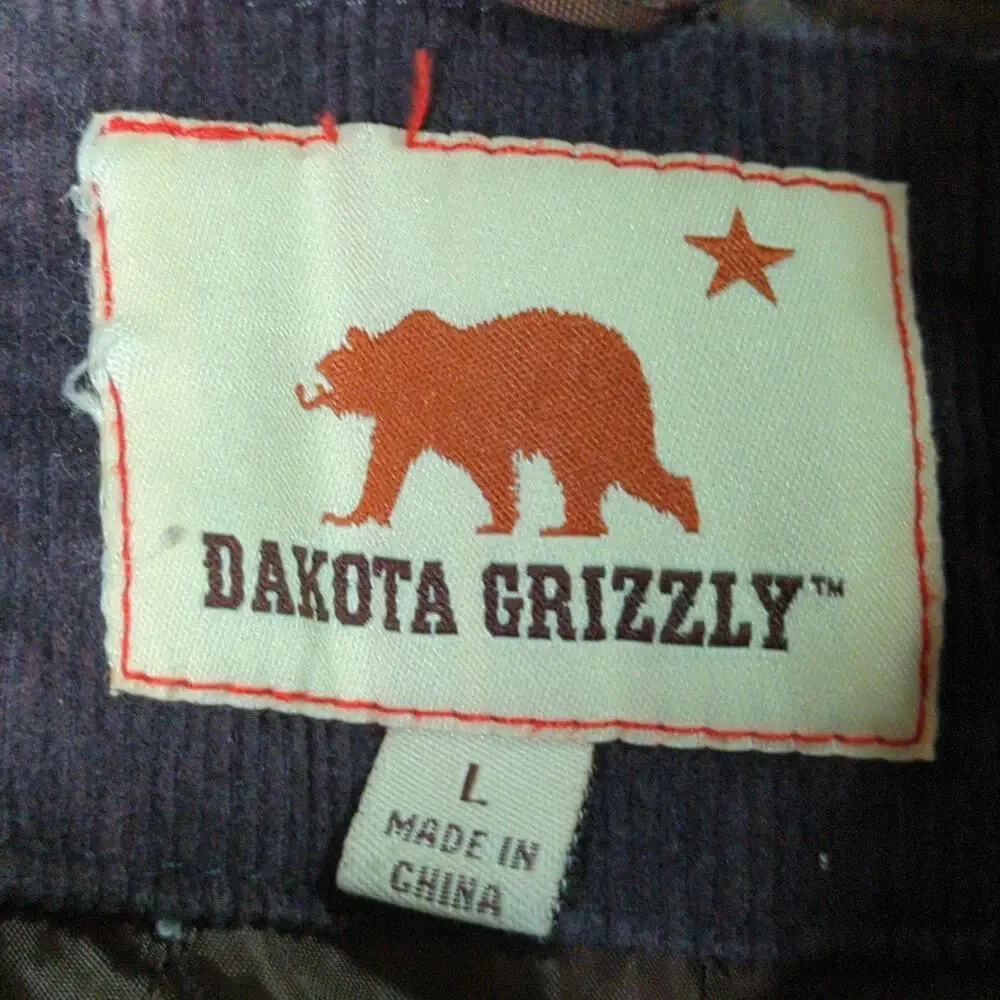 Dakota‎ Grizzly Jacket Mens L Brown Barn Quilted Chore Work